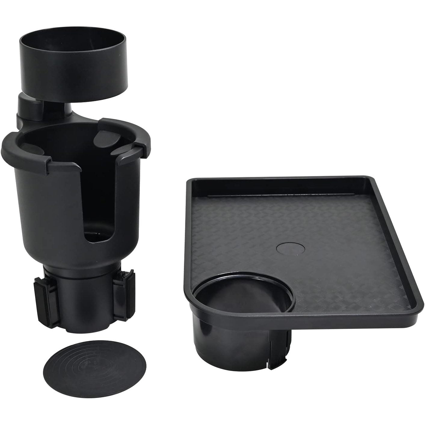 Car Cup Holder Expander with Food Tray