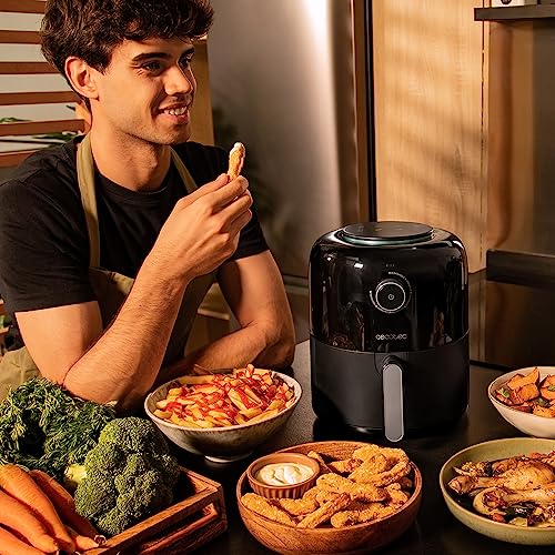 Cecotec - Oil Free 2.5L Deep Fryer with Touch Control & Timer, PerfectCook Technology