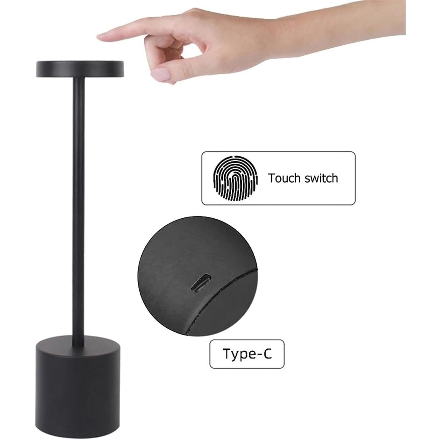 Rechargeable Touch Table Lamp