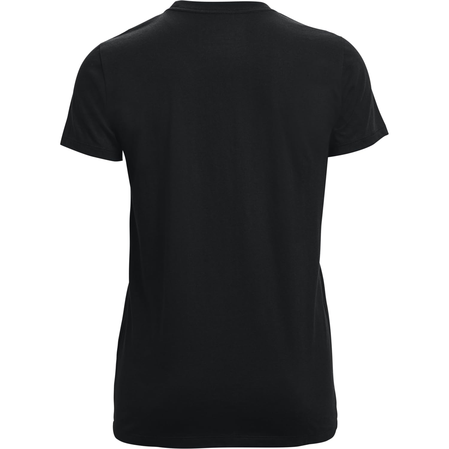 Under Armour Womens Live Sportstyle Graphic Short Sleeve Crew Neck T-Shirt , Black (002)/Black , Large - Medaid International