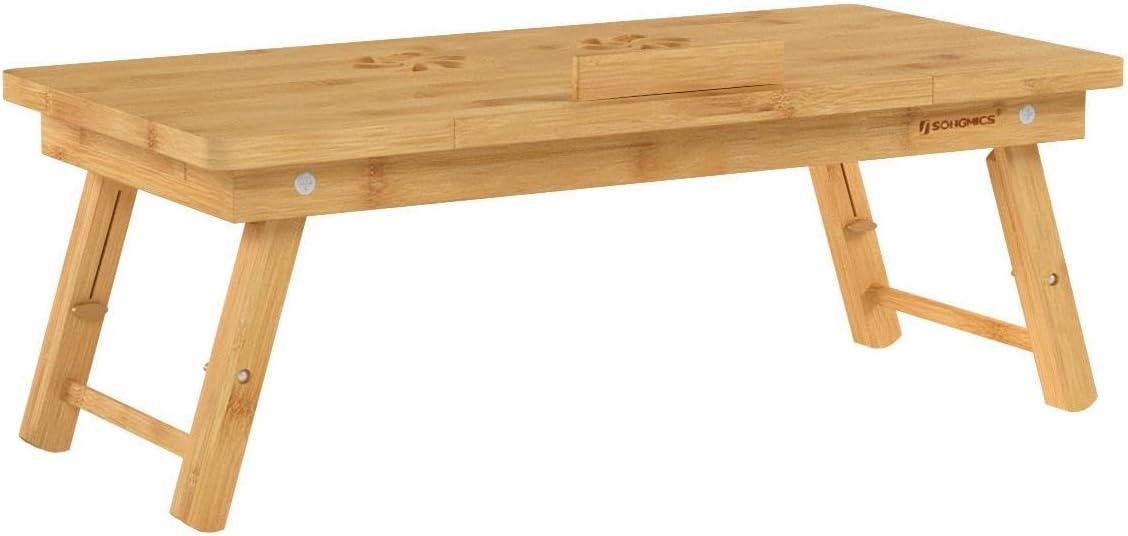 SONGMICS Bamboo Laptop Desk LLD004