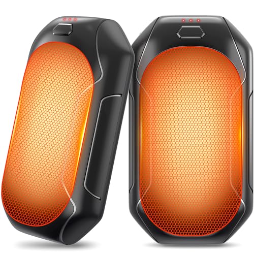 Gizmify - Rechargeable Hand Warmers 2 Pack, Portable USB, 2-in-1 for Indoor/Outdoor Use