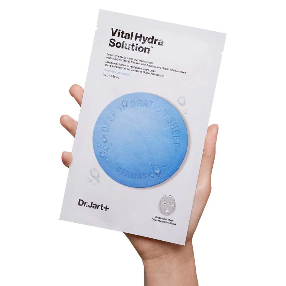 DR.JART+ Vital Hydra Solution Deep Hydration Mask Sheet 25g (0.9oz.) 5ea Set - Medaid International
