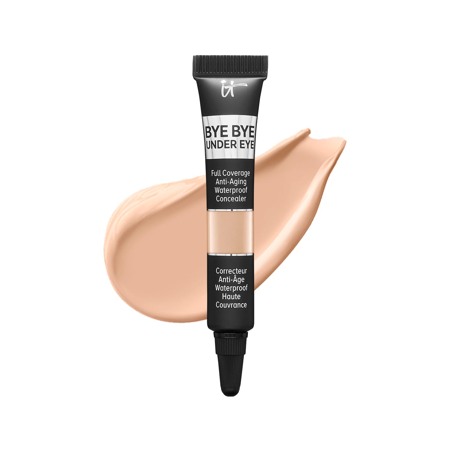 IT Cosmetics Bye Bye Under Eye Concealer Travel (Medium) - Water-Resistant, Full Coverage Brightening Concealer For Dark Circles, Fine Lines, Redness & Discoloration, Anti-Aging - 0.11 fl oz - Medaid International