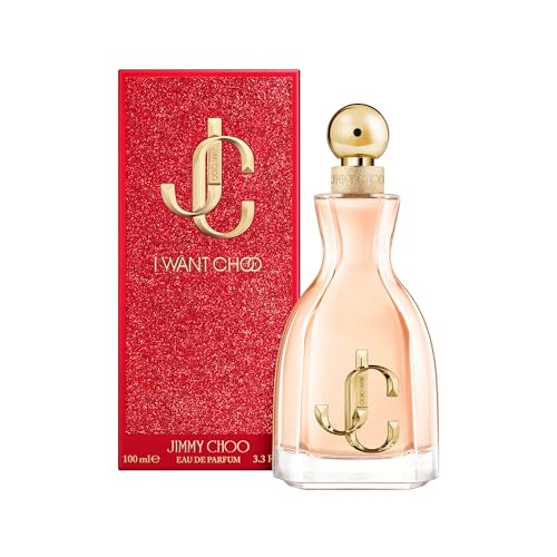 Jimmy Choo - I Want Choo Eau de Parfum - Women's Fragrance - Floral Gourmand Woody - With notes of Mandarine Juice, Red Spider Lily & Vanilla - 3.3 Fl Oz - Medaid International