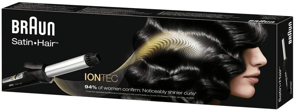 Braun EC1 Satin Hair 7 Curler Iontec Curling Iron