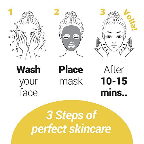 THE FACE SHOP Real Nature Face Mask | Brightens Dull Skin Tone While Restraining Melanin Production | K Beauty Facial Skincare for Oily & Dry Skin | Lemon,K-Beauty - Medaid International