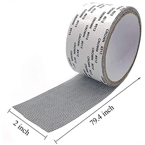 Window Screen Mosquito Net Repair Tape Strong Self Adhesive Fiberglass Mesh - تلزيق منخل