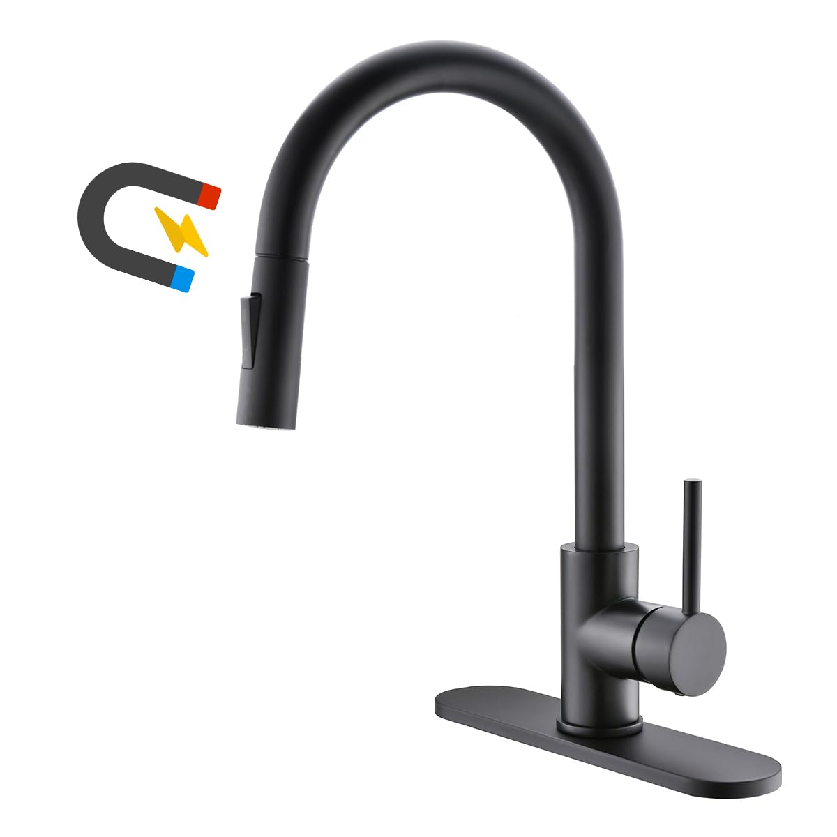 Havin HV601 Kitchen Faucet,Brushed Gold Color, cUPC Certificate for The Cartridge,Fit for 1 and 3 Holes Kitchen Sink,Brassy Yellow-Greenish,Gold Color