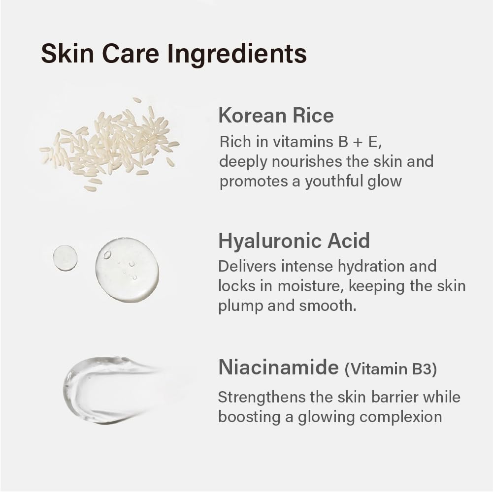 Melixir Airfit Invisible™ Sunscreen SPF 50, Broad Spectrum Korean Rice Sunscreen for Face, Hyaluronic Acid, Moisturizing Daily Protection for Sensitive Skin, No White Cast, Waterproof (1.7fl.oz./50ml) - Medaid International