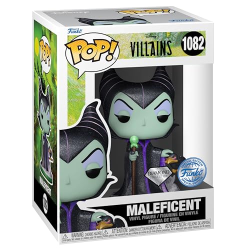Funko Store - Maleficent Diamond Glitter POP! & Tee Set, Medium