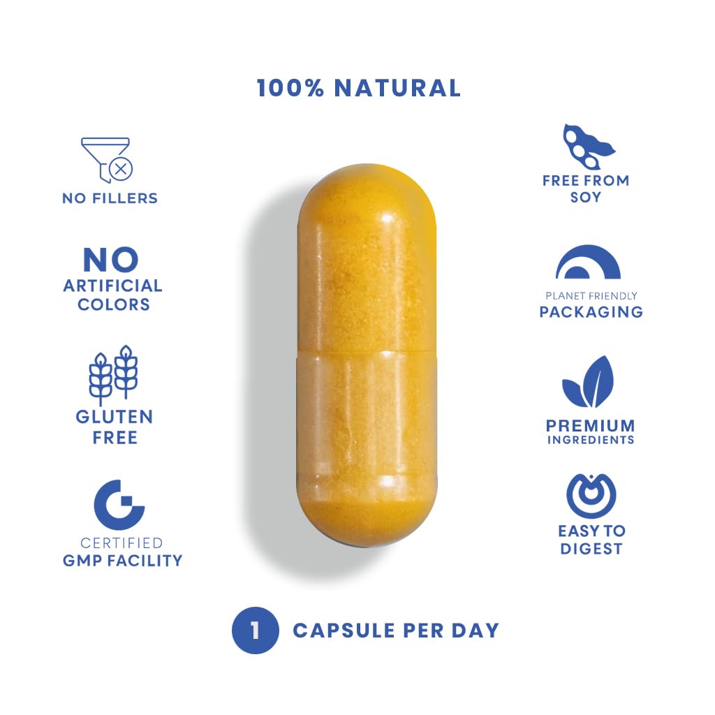 Feelgood Superfoods Berberine - High Absorption - 2200mg Equivalent - Herbal Supplement - Lower Blood Glucose - Helps Cholesterol - 60 Capsules - Medaid International