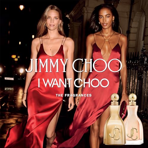 Jimmy Choo - I Want Choo Eau de Parfum - Women's Fragrance - Floral Gourmand Woody - With notes of Mandarine Juice, Red Spider Lily & Vanilla - 3.3 Fl Oz - Medaid International