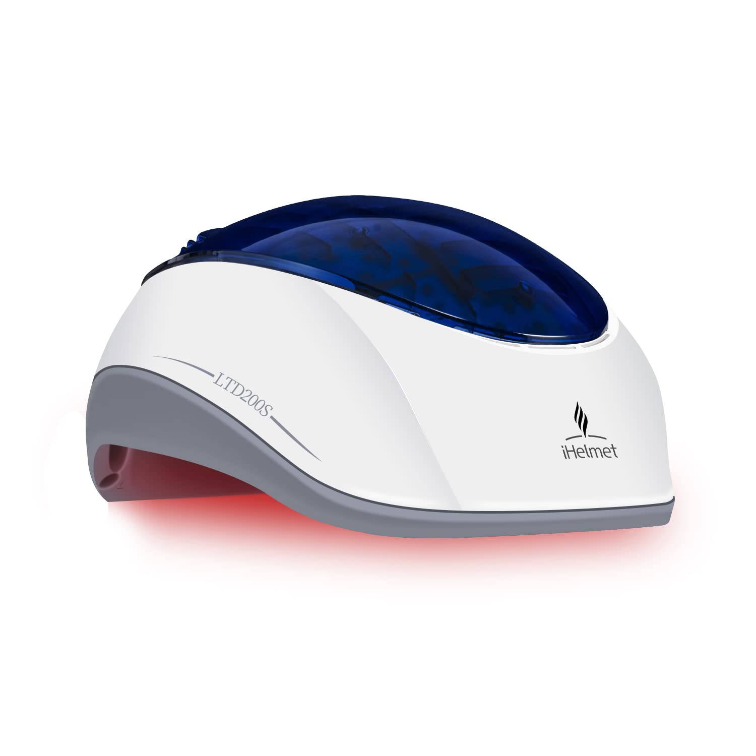 iHelmet Laser Hair Growth System (FDA Cleared), Hair Regrowth Helmet & Laser Cap, Hair Loss Treatment for Men and Women, Low Level Laser Therapy for Hair Growth, Anti-Thining Treatment，200 Blue - Medaid International