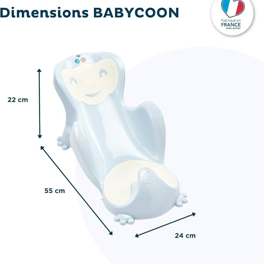 Thermobaby - Babycoon Bath Baby - Baby Blue - Bath Time