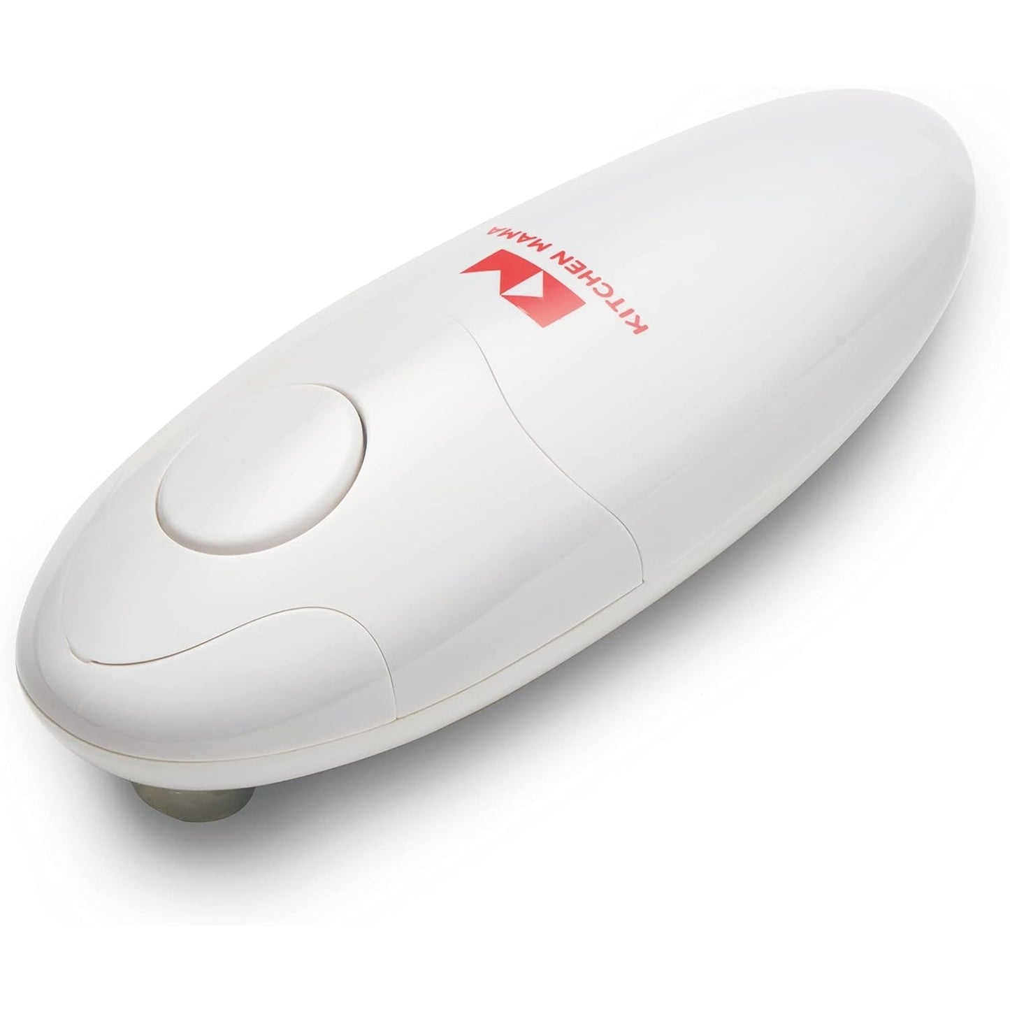 Kitchen Mama Automatic Electric Can Opener: Ergonomic, Easy to Use and Hand-free with Smooth Edge - Battery Operated and Portable Can Opener - Use for Everyday Cooking - Medaid International