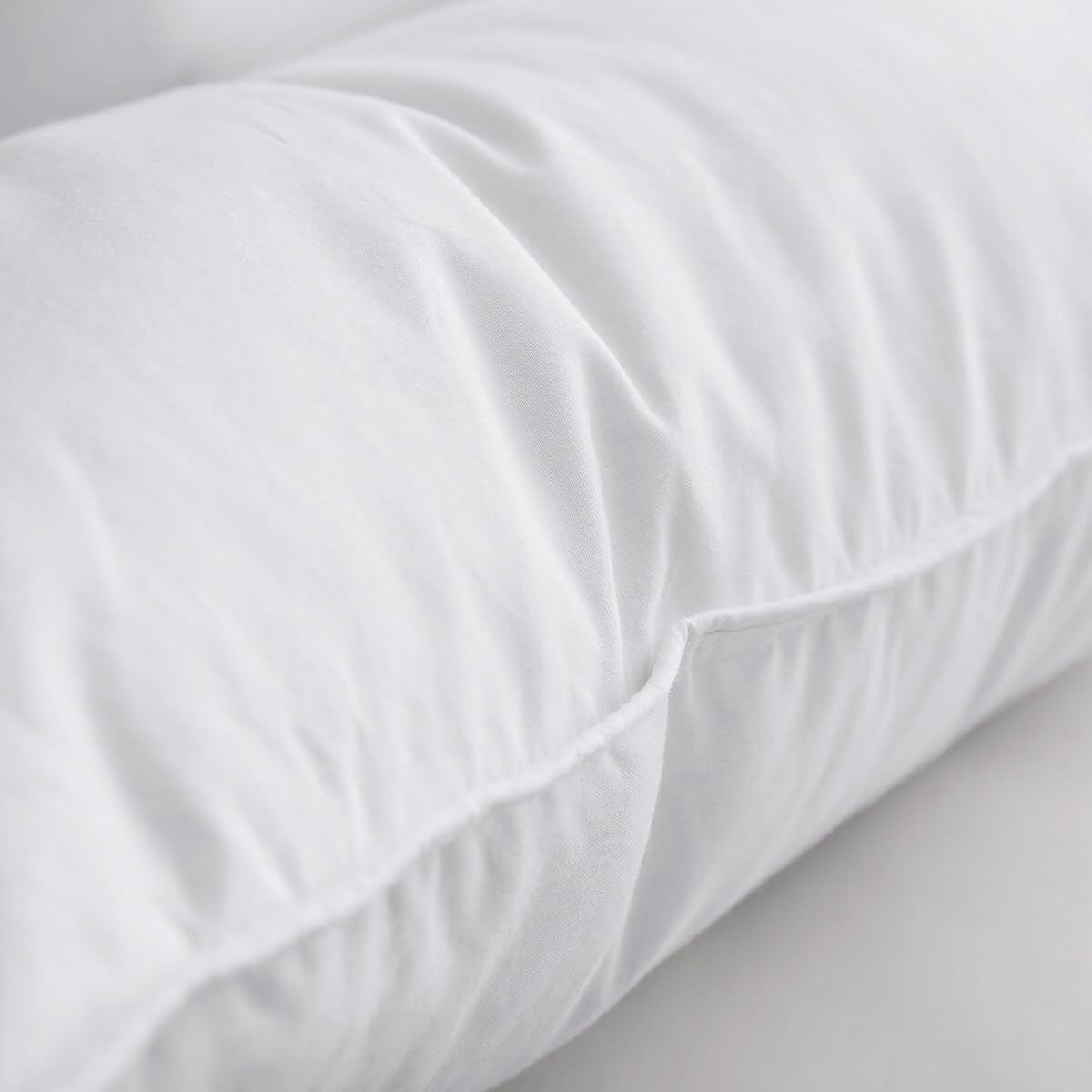 AIKOFUL Luxury Feathers Down Pillows King Size Set of 2, Hotel Quality Fluffy Bed Pillows, Soft Pillows for Sleeping, Organic Cotton Cover(20x36”, Pack of 2) - Medaid International