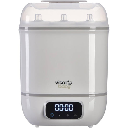 Vital Baby Pro Steam Steriliser & Dryer, 3 Modes, Tall Design