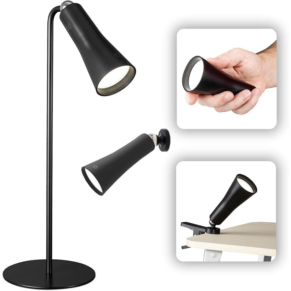 4 in 1 Rechargeable Desk Lamp (180 degrees)