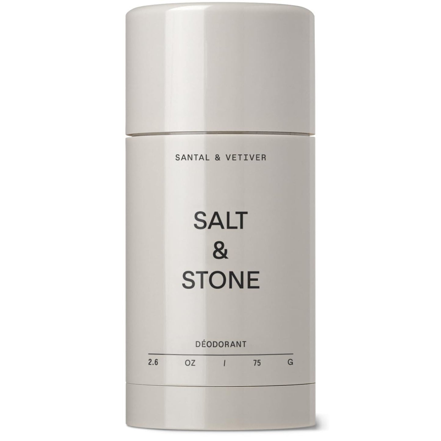 SALT & STONE Aluminum Free Deodorant | Extra Strength 48 Hour Protection for Women & Men | Made with Seaweed Extracts, Shea Butter & Prebiotics (Santal & Vetiver) - Medaid International