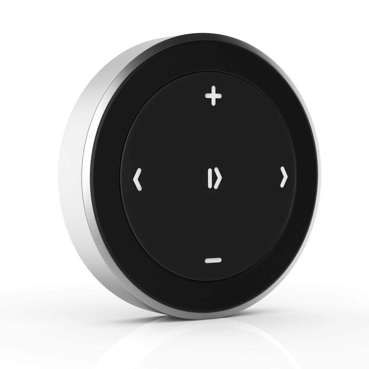Satechi Bluetooth Media Button with Steering Wheel Mount, Wireless Music & Volume Control for iPhone, iPad, MacBook, Android, Car & Bike Audio Systems - Medaid International