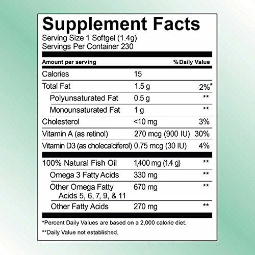 Kirkland Signature Wild Alaskan Fish Oil 1400 mg, 230 Softgels - Medaid International