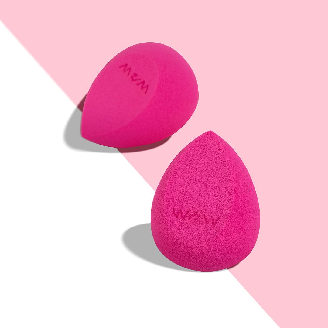 wet n wild Double Tap Makeup Sponge Set, Foundation Blending Beauty Sponge Flawless for Liquid, Cream, and Powder Dry and Wet Blender Make Up Use Vegan, Cruelty Free - Medaid International