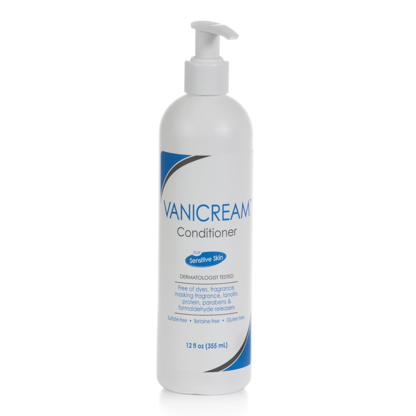 Vanicream Conditioner – pH Balanced Mild Formula Effective For All Hair Types and Sensitive Scalps - Free of Fragrance, Lanolin, and Parabens – 12 Fl Oz - Medaid International