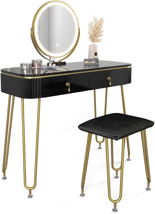 Vicco Grace with LED lighting and stool