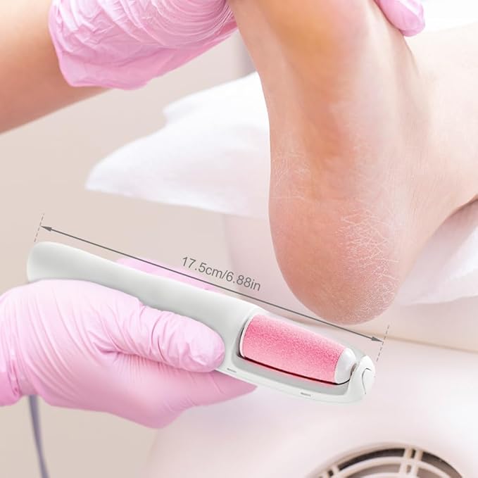 2-in-1 Electric Foot File – Dead Skin & Callus Remover