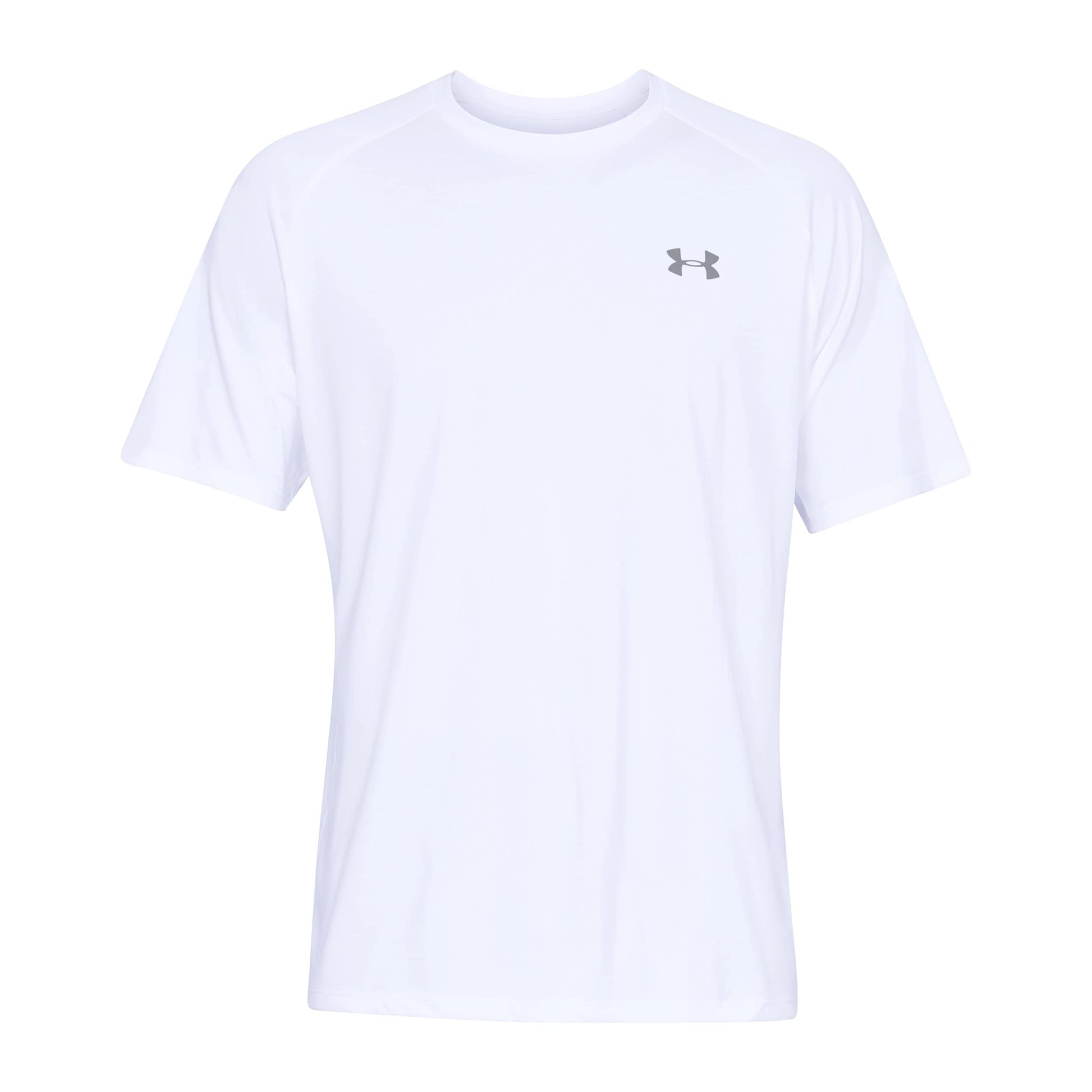 Under Armour Men's Tech 2.0 Short-Sleeve T-Shirt , White (100)/Overcast Gray, Large - Medaid International