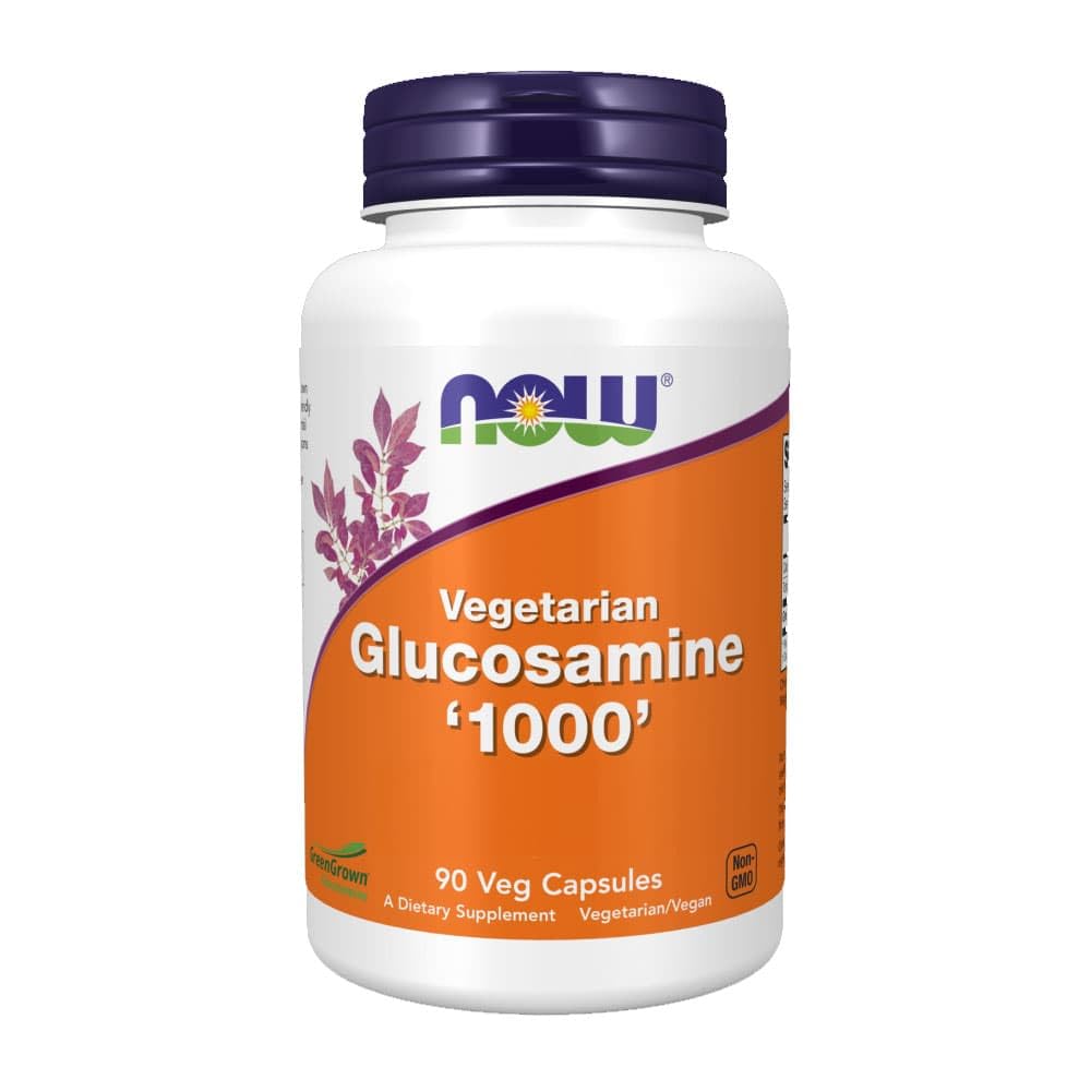 NOW Foods - Vegetarian Glucosamine 1000 Joint Health - 90 Vegetarian Capsules - Medaid International