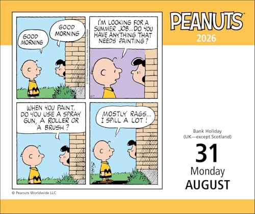 Peanuts® 2026 Day-to-Day Calendar - Medaid International