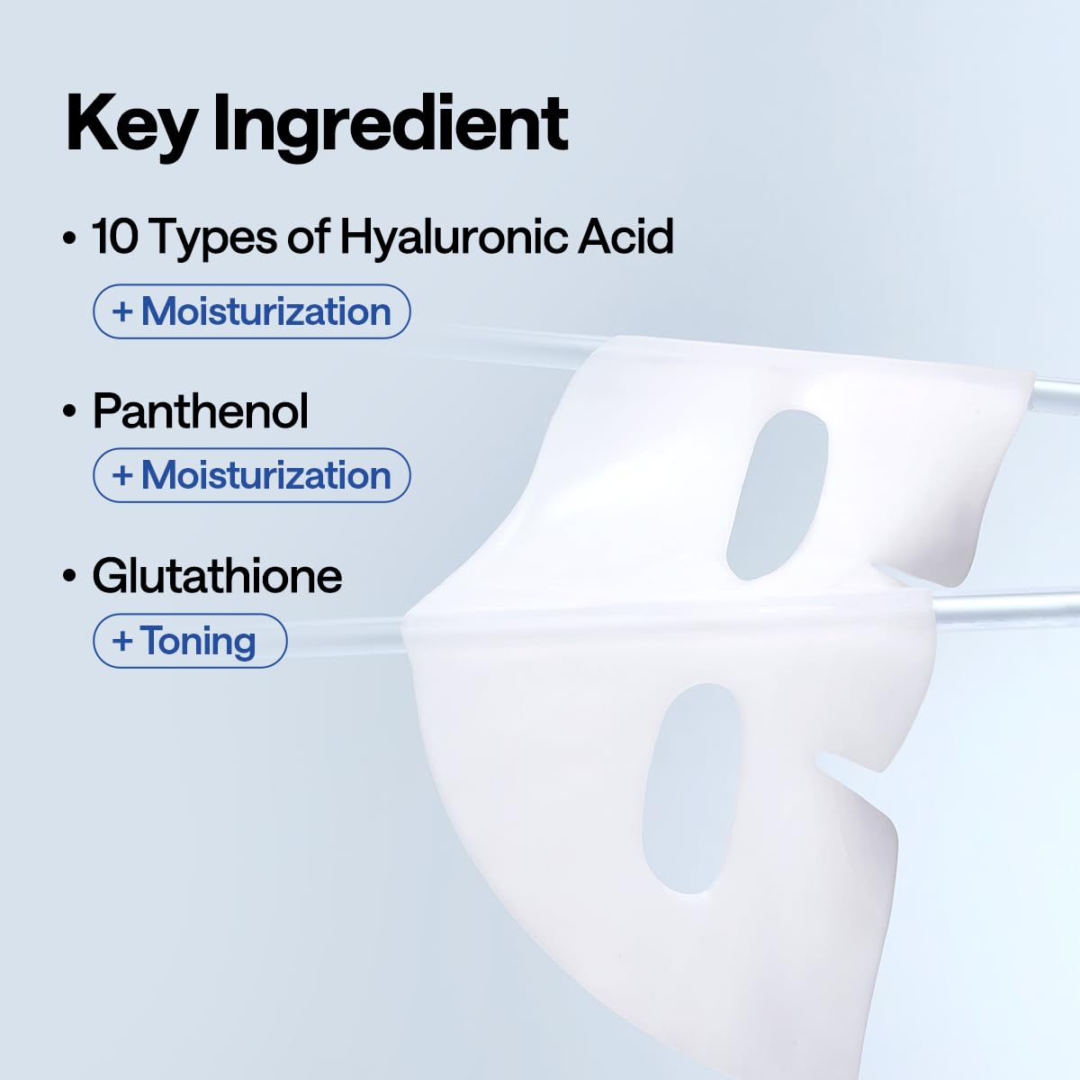 Mediheal Hyper Hyaluronate_Deep Hyaluonate MasK 10pcs | Deep Hydration Gel Mask for Quock Soothing Concentrated Moisturizing with Non-Irritating Ingredients | 30mins Quick Care - Medaid International
