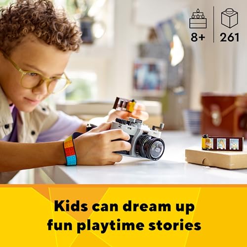 Lego 31147 Creator 3-in-1 Retro Kamera, Retro-Videokamera Oder Retro-Fernseher - Medaid International