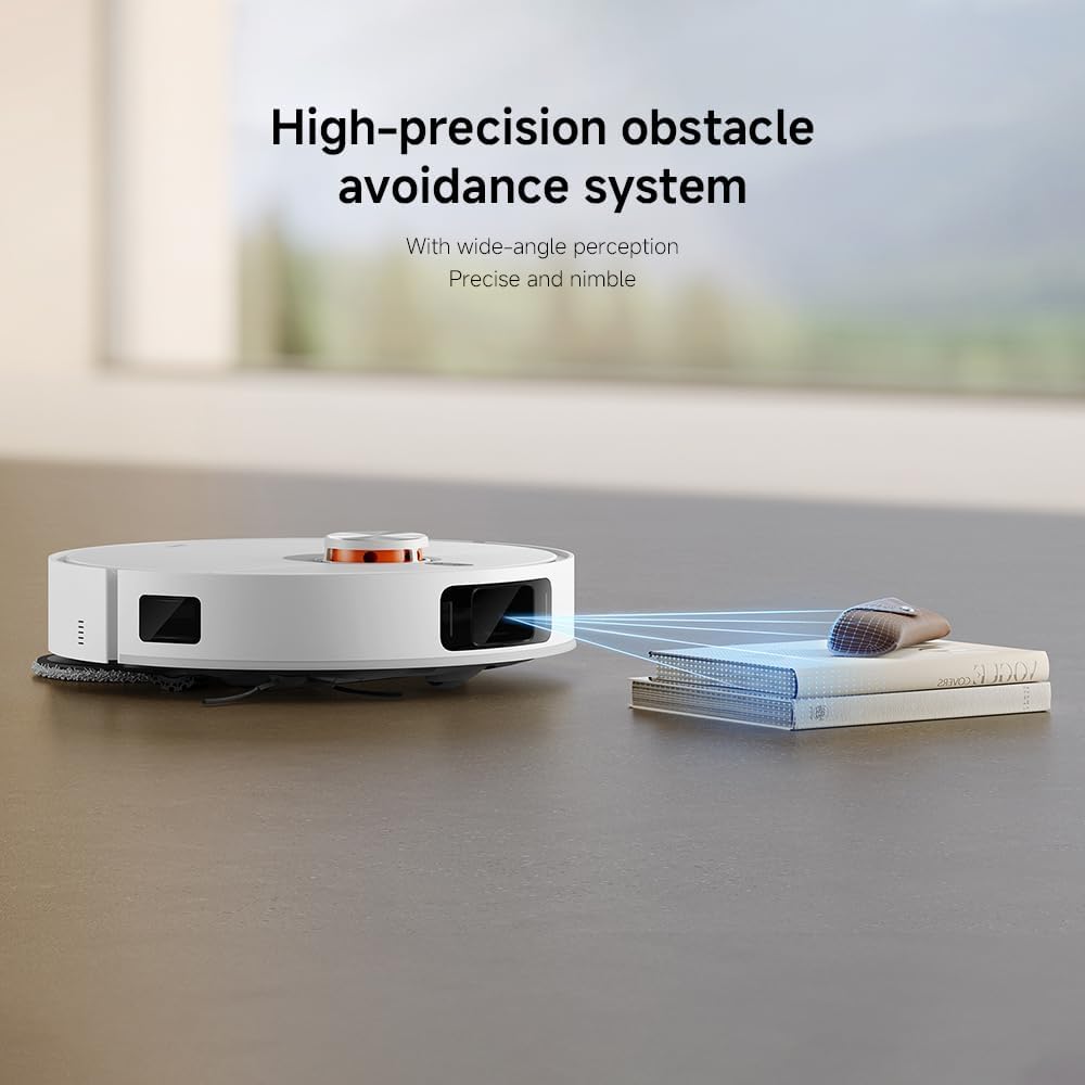 Xiaomi Robot Vacuum X20 Pro with 7000Pa Suction power, All-in-One Station, Auto Mop washing, Hot air drying, Auto dust collection, Carpet Detection, LDS Navigation, 160min Runtime, App & Voice Control