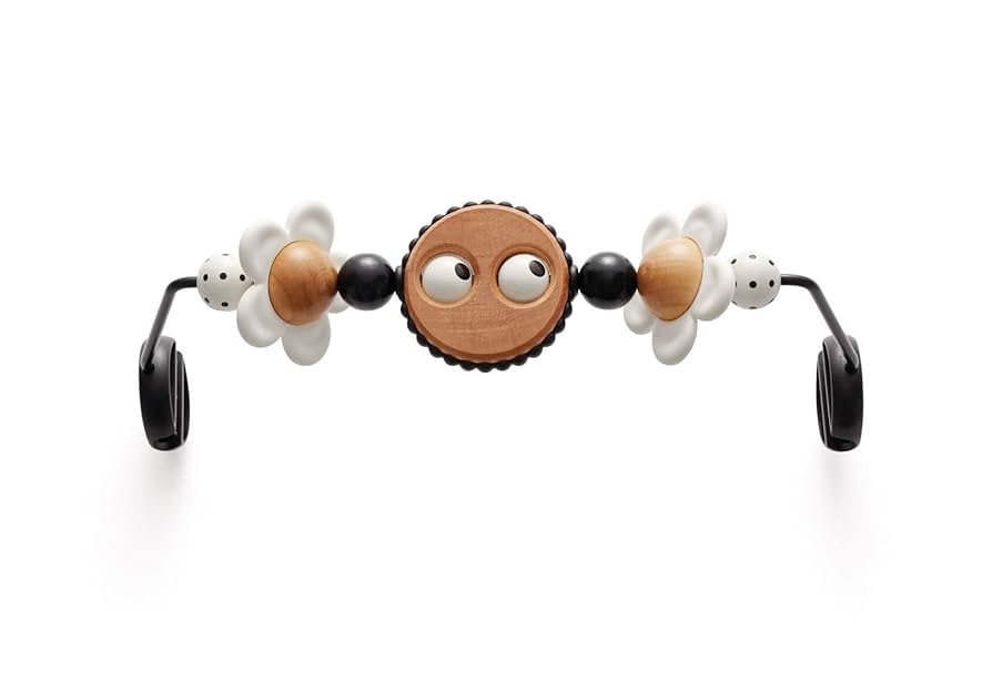 Babybjorn - Toy For Bouncer Googly Eyes - Black/White