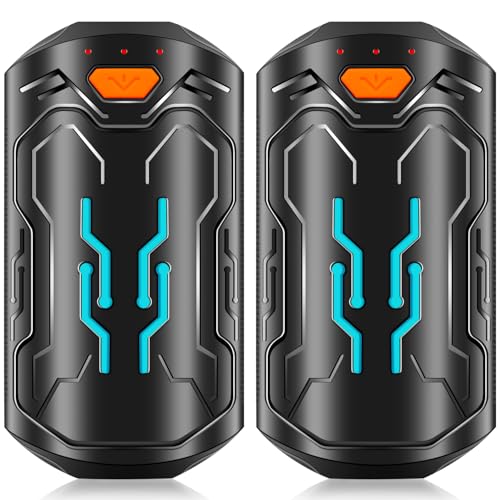 Lcjecv - Rechargeable Hand Warmers, 20 Hours Heat, Portable USB, 2 Pack
