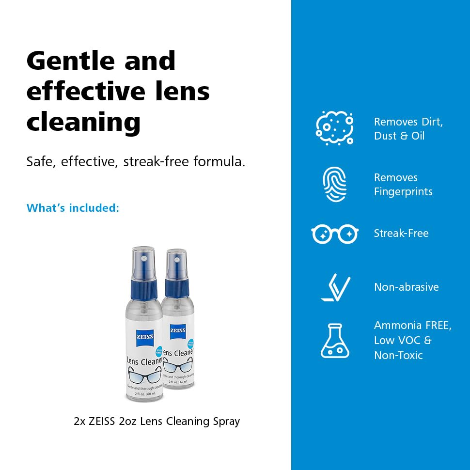 ZEISS Lens Cleaning Spray 2oz - Pack of 2 - Medaid International