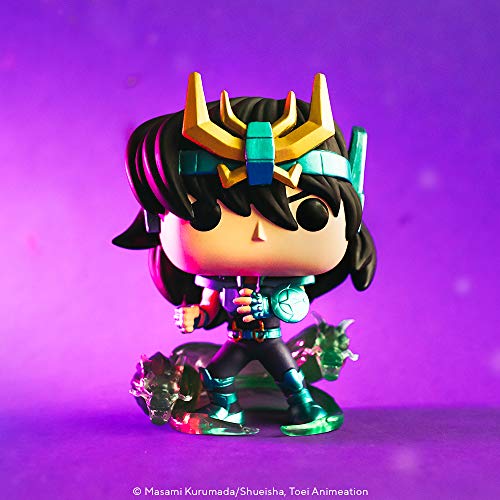 Funko - Pop! Animation Dragon Shiryu Figure, 3.75" Collectible, Saint Seiya
