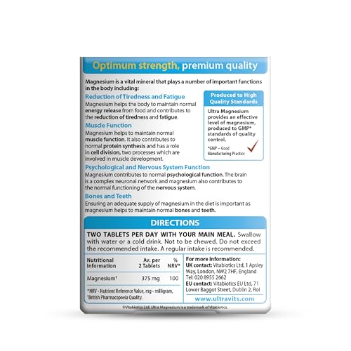 Ultra Magnesium - 60tabs - Medaid International