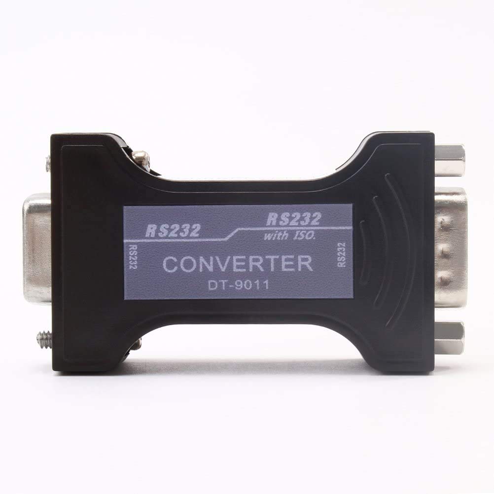 DTech Port Powered RS232 to RS232 Serial Port Isolator Optic Electric Adapter to Protect You PC and RS-232 Device - Medaid International
