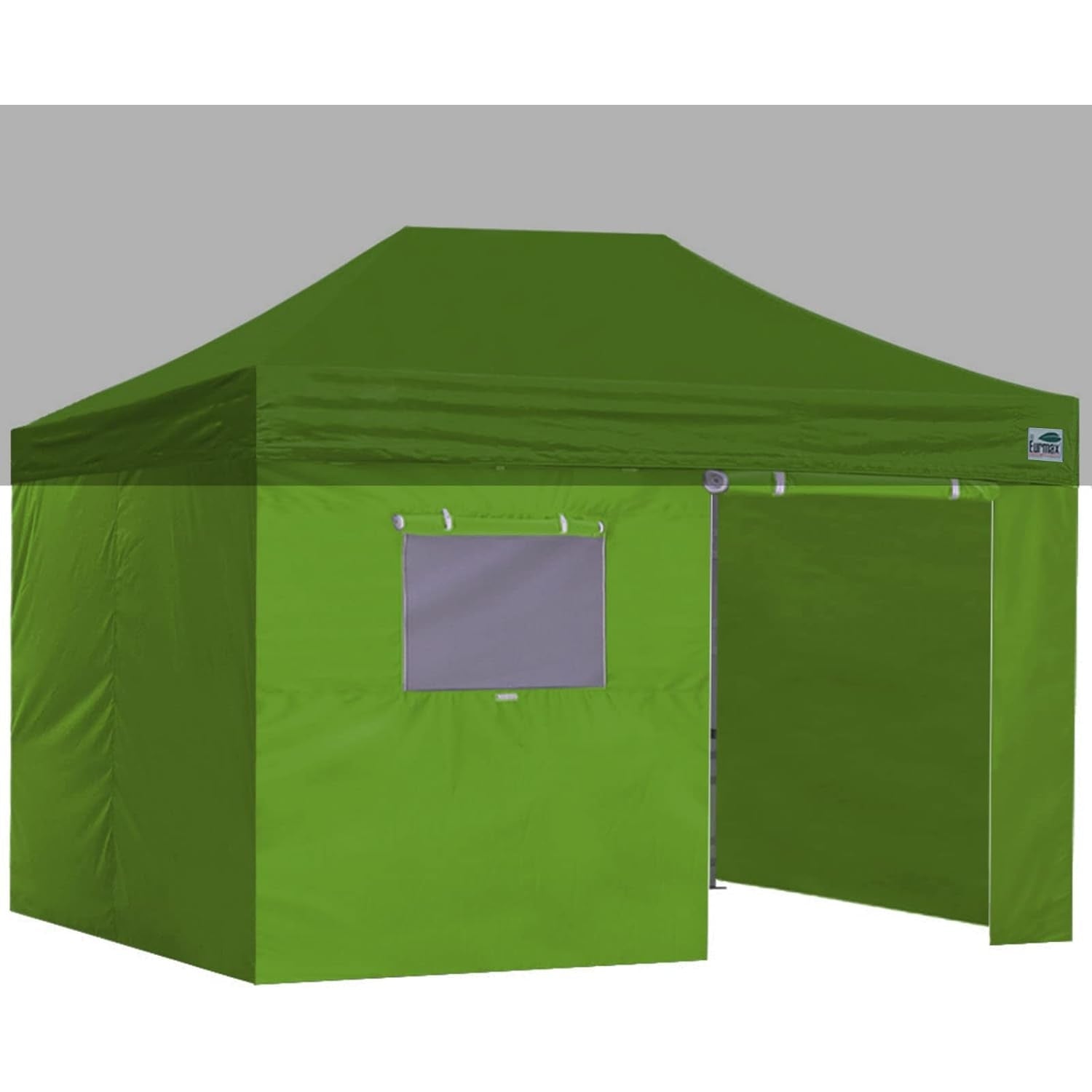 Eurmax USA Full Zippered Walls for 10 x 20 Easy Pop Up Canopy Tent,Enclosure Sidewall Kit with Roller Up Mesh Window and Door 4 Walls ONLY,NOT Including Frame and Top（White） - Medaid International