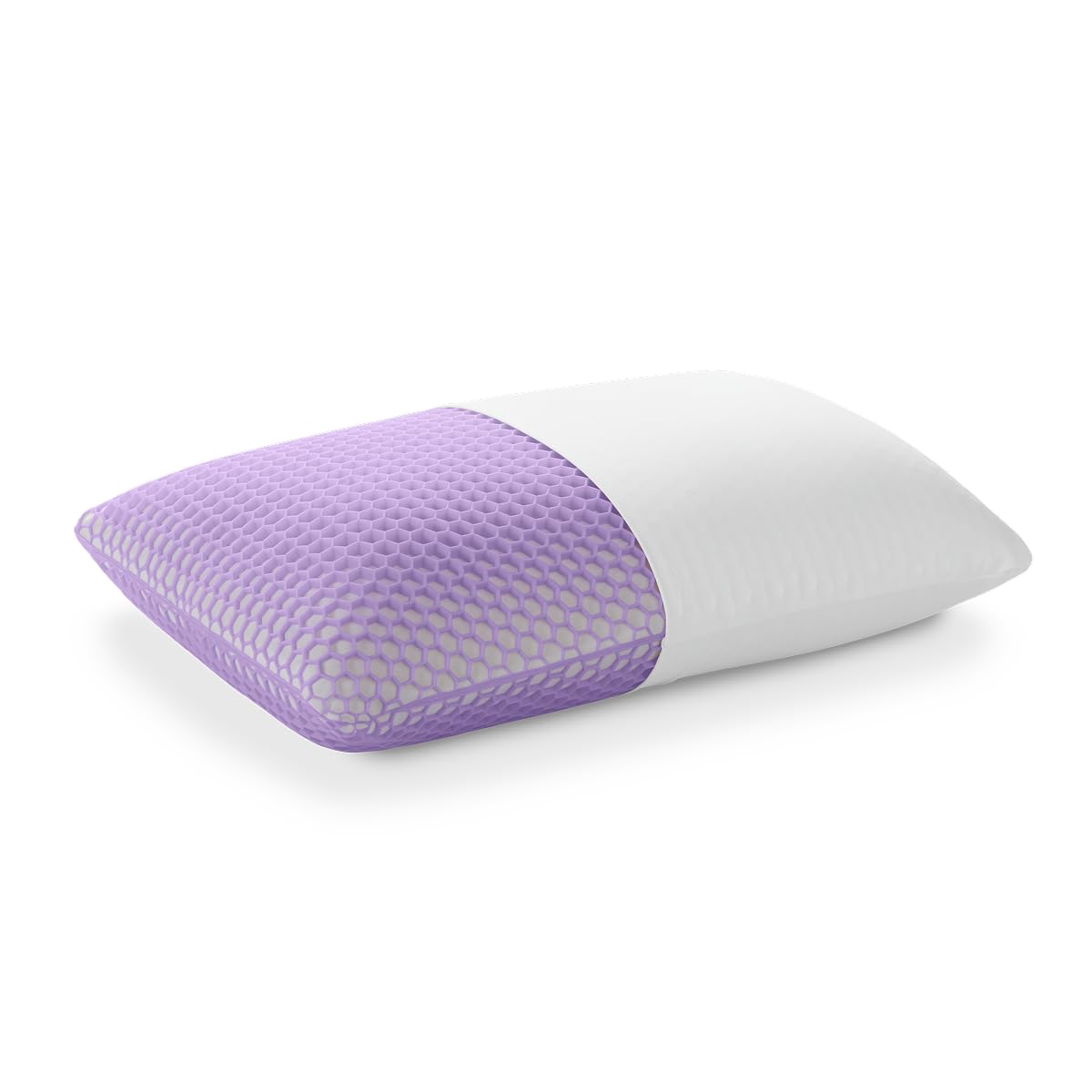 Purple Harmony Pillow - Standard Tall, Greatest Pillow Ever Invented, 360º Hex Grid & Talalay Latex Core - No Pressure Support, Stays Cool, Luxurious Comfort - Medaid International