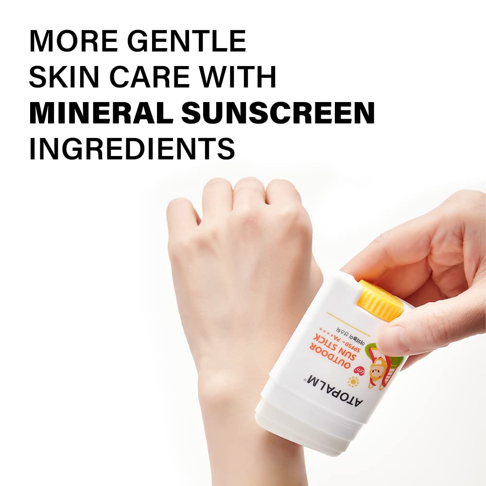 ATOPALM Outdoor Sun Stick SPF50+ PA++++ 21g | Non-Greasy Matte Mineral Sunscreen | Soothing Skin Care | Facial Moisturizer with SPF | Korean Sun Protection - Medaid International