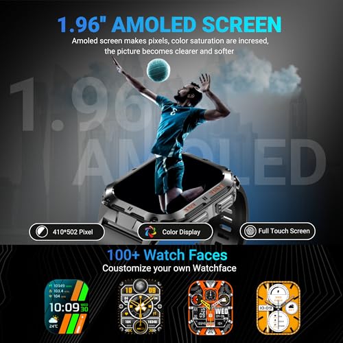 Armfit - Smart Watch Dome2 with Bluetooth Calling, Heart Rate Monitor, Waterproof