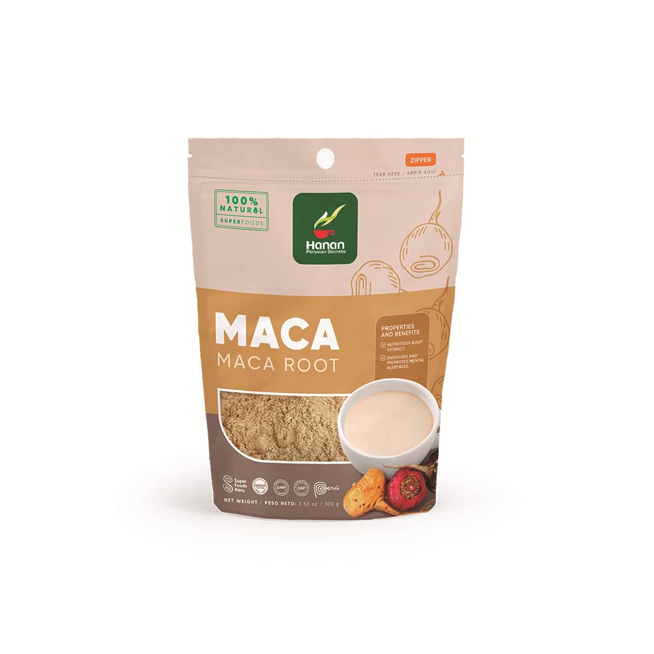 Maca Peru FitLight Super food Root Powder Tri-Color Black Red Yellow 3.5oz/100g.Rich in Vitamins/Minerals to Naturally Boost Energy. Healthy Breakfast & Smoothie Gluten-Free Vegan - Medaid International