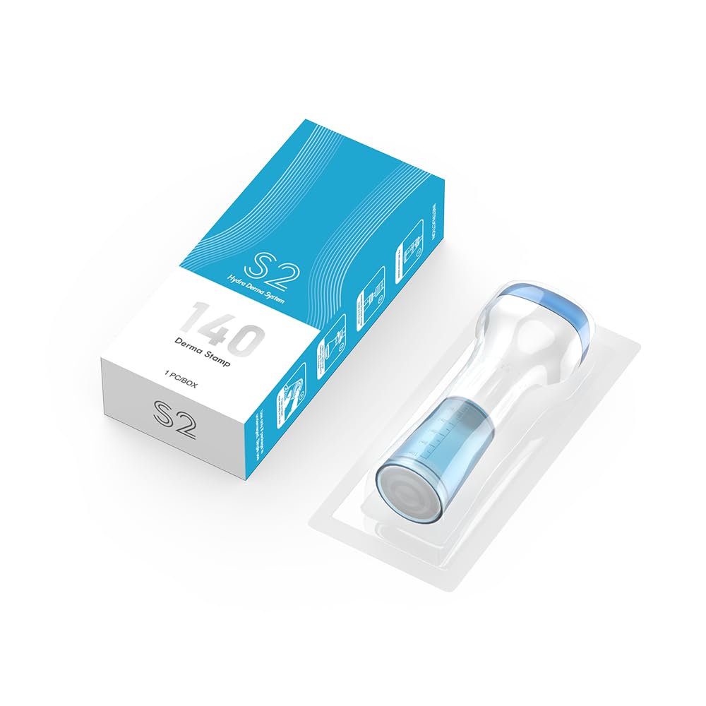 Derma Stamp: Adjustable Microneedling Roller: Microneedling Skincare tool: Micro needling hair patches tools: Hydra Derma Stamp and Serum applicator - Medaid International