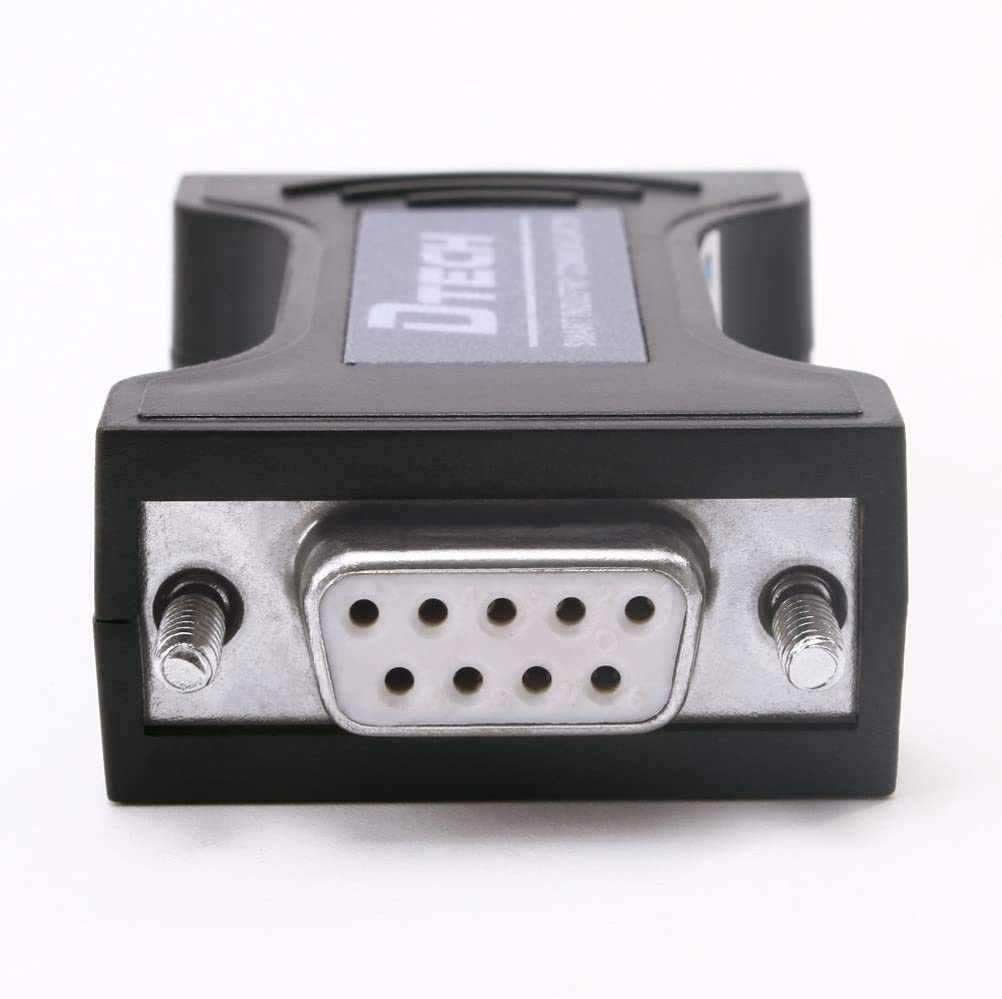 DTech Port Powered RS232 to RS232 Serial Port Isolator Optic Electric Adapter to Protect You PC and RS-232 Device - Medaid International