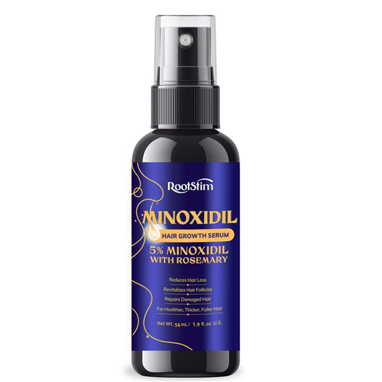 Minoxidil Hair Regrowth Treatment – Stops Hair Loss 1.9 FL OZ - Medaid International